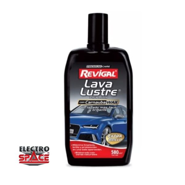 LAVA LUSTE CON CARNAUBA WAX EXTRA BRILLO REVIGAL 580CM3