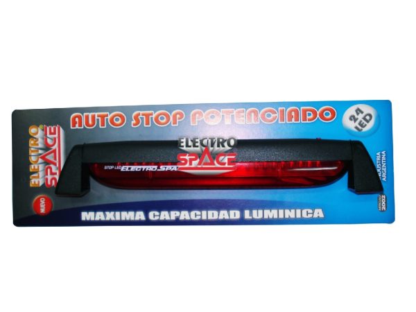 FARO AUTO STOP 24 LED POTENCIADO PIE LATERAL