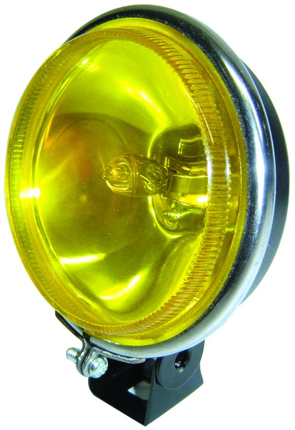 FARO HALOGENO 2046 REDONDO AMBAR ( 95 MM ) X JUEGO