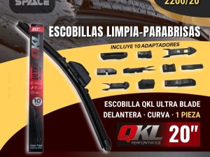 ESCOBILLA QKL ULTRA BLADE 20 1 PZA 20 ” DEL.CURVA