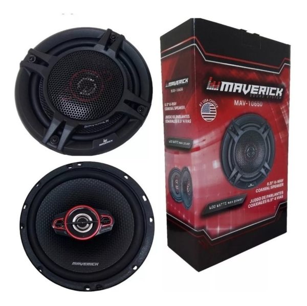 JUEGO DE PARLANTES COAXIALES  MAVERICK 4″ – 2 VIAS