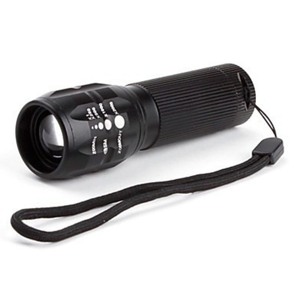 LINTERNA TACTICA ZOOM 2000 LUMENES LED CREE