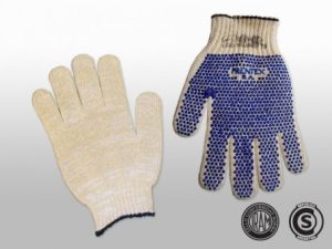 GUANTES DE ALGODON CON MOTAS 2 UNIDADES