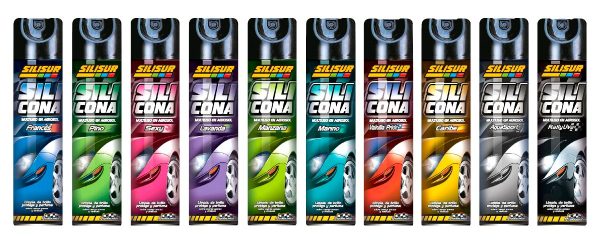 SILICONA AEROSOL (260GR) VARIOS AROMAS