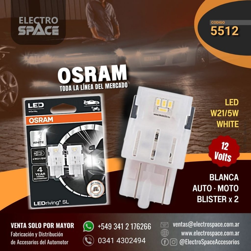 LAMPARAS LED OSRAM 12V / 24V