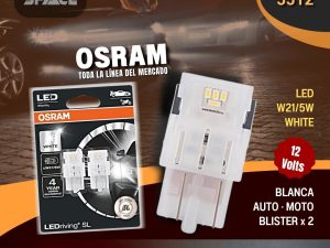 LAMPARA LED T20 21/5W OSRAM COOL WHITE 6000K 12V X UNI