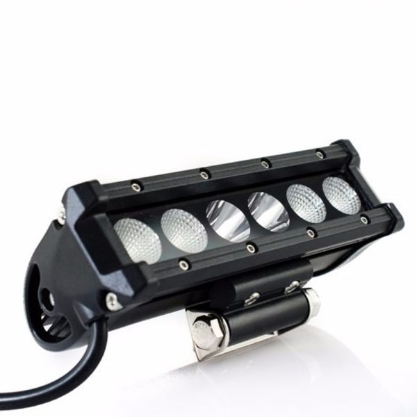 BARRA LED 30 W 12-24V 6 LED ALTA POTENCIA (17CM)