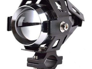 FARO AUXILIAR LED CREE PARA MOTO 15 W CON LUPA