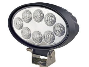 FARO LED 24 W 12-24V OVALADO 8 LED ALTA POTENCIA (14.2CM)