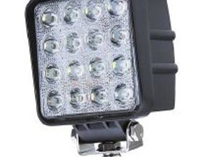 FARO LED 48 W 12-24V CUADRADO 16 LED ALTA POTENCIA (11CM)