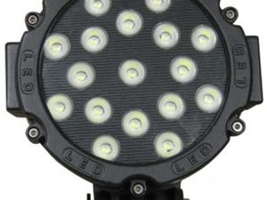 FARO LED 51 W 12-24V REDONDO R/N 17 LED ALTA POTENCIA (17CM)