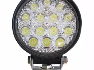 FARO LED 42 W 12-24V REDONDO 14 LED ALTA POTENCIA (11.5CM)