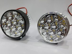 FARO LED 12 W 12-24V REDONDO 12 LED ALTA POTENCIA (7CM)