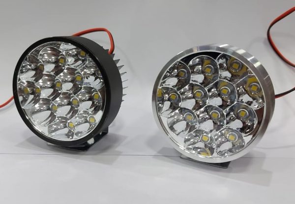 FARO LED 12 W 12-24V REDONDO 12 LED ALTA POTENCIA (7CM)