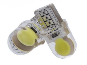 LED T10 2 SMD SILICONADO “CANBUS” BLANCO 24V