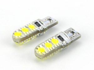 LED T10 COB SILICONADO “CANBUS” BLANCO 12V