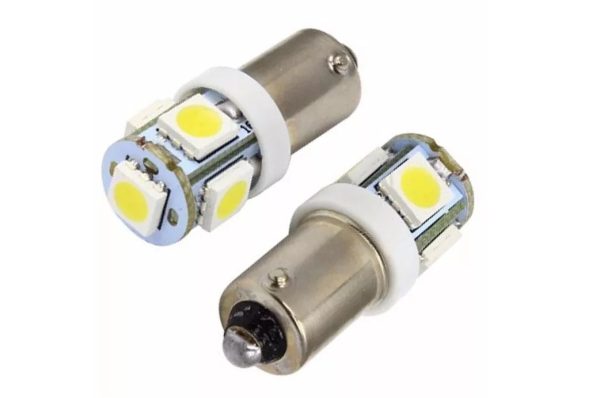 LED 5 SMD 5050 CULOTE DE CHAPA BLANCO 24V