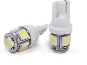 LED T10 5 SMD 5050 BLANCO 12V