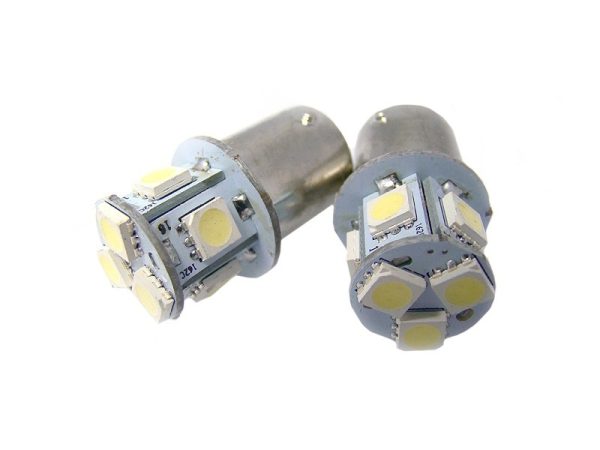 LED 1034 2 POLOS (DESPAREJA) 8 SMD 5050 BLANCO 12V