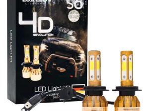 KIT DE LED MODELO S6 “4D REVOLUTION” H7 12V