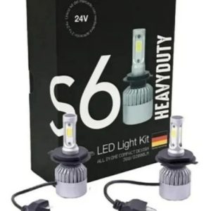 KIT DE LED MODELO S6 (H1-H3-H11-9006-H27-H16) “CHIP” 12/24V
