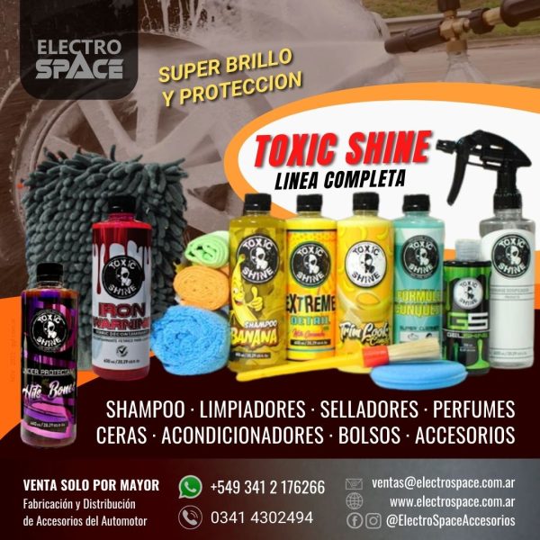 LINEA TOXIC SHINE COSMETICA DEL AUTOMOTOR Electrospace